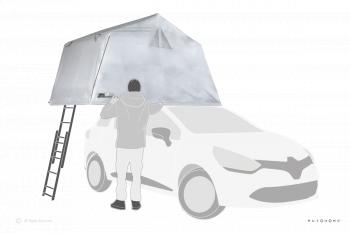 24 119 р. Тент внешний для автопалатки AUTOHOME OVERLAND SMALL  olcis-  с доставкой в г. Чебоксары. Увеличить фотографию 3