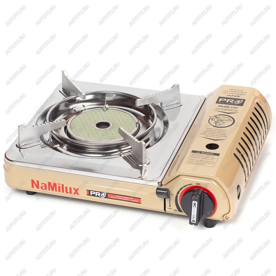 3 399 р. Плита газовая NaMilux NA-P4071PS  PL2017PS керамическая конфорка  na-p4071ps pl2017ps  с доставкой в г. Чебоксары