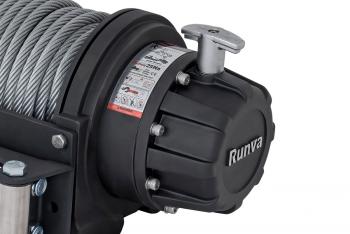 148 359 р. Лебёдка электрическая 12V Runva 25000 lbs влагозащищенная, стальной трос  ewb25000s  с доставкой в г. Чебоксары. Увеличить фотографию 5