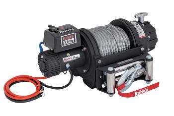 Лебёдка электрическая 12V Runva 25000 lbs влагозащищенная, стальной трос  ewb25000s
