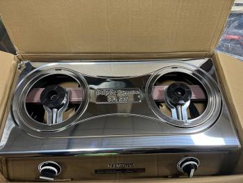 4 699 р. Плита газовая NaMilux DL4136APS 2 конфорки (под бытовой баллон) (уценка)  dl4136aps (dl2163aps)_u  с доставкой в г. Чебоксары. Увеличить фотографию 4