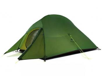 Палатка Naturehike Cloud Up 2-местная, алюминиевый каркас, темно-зеленый (уценка)  nh17t001-t-tbgr_u
