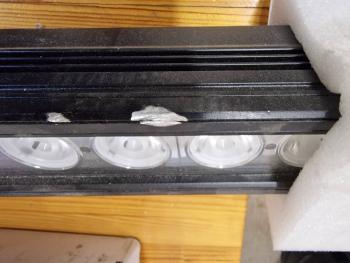8 799 р. Светодиодная фара водительского света РИФ 443 мм 100W LED (уценка)  sm-953f_u  с доставкой в г. Чебоксары. Увеличить фотографию 6