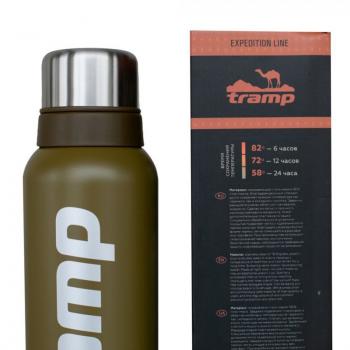 1 749 р. Термос TRAMP Expedition line 0,75 л., Оливковый  trc-031-6050  с доставкой в г. Чебоксары. Увеличить фотографию 6