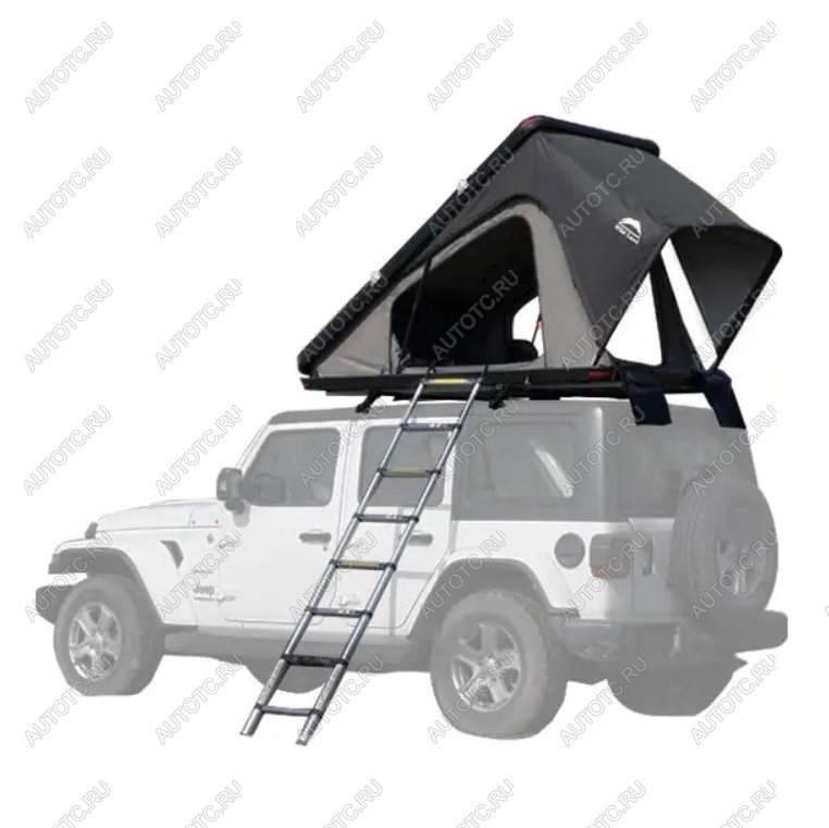 157 999 р. Палатка на крышу автомобиля Wild Land Bush Cruiser 120, лестница 210 см  201044  с доставкой в г. Чебоксары