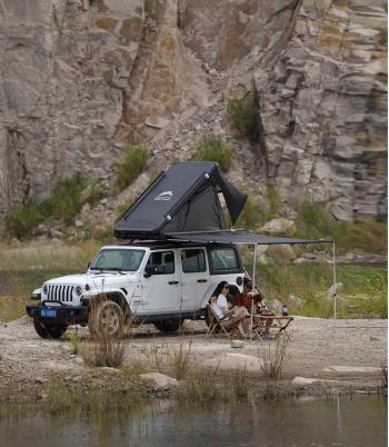 157 999 р. Палатка на крышу автомобиля Wild Land Bush Cruiser 120, лестница 210 см  201044  с доставкой в г. Чебоксары. Увеличить фотографию 15