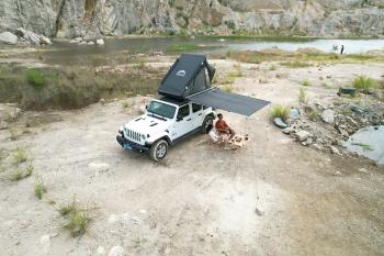 157 999 р. Палатка на крышу автомобиля Wild Land Bush Cruiser 120, лестница 210 см  201044  с доставкой в г. Чебоксары. Увеличить фотографию 14