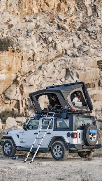 169 999 р. Палатка на крышу автомобиля Wild Land Desert Cruiser 140  201042  с доставкой в г. Чебоксары. Увеличить фотографию 3
