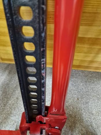 5 949 р. Домкрат реечный Farm Jack 150 см 3 т (уценка)  hs-m004_u1  с доставкой в г. Чебоксары. Увеличить фотографию 2