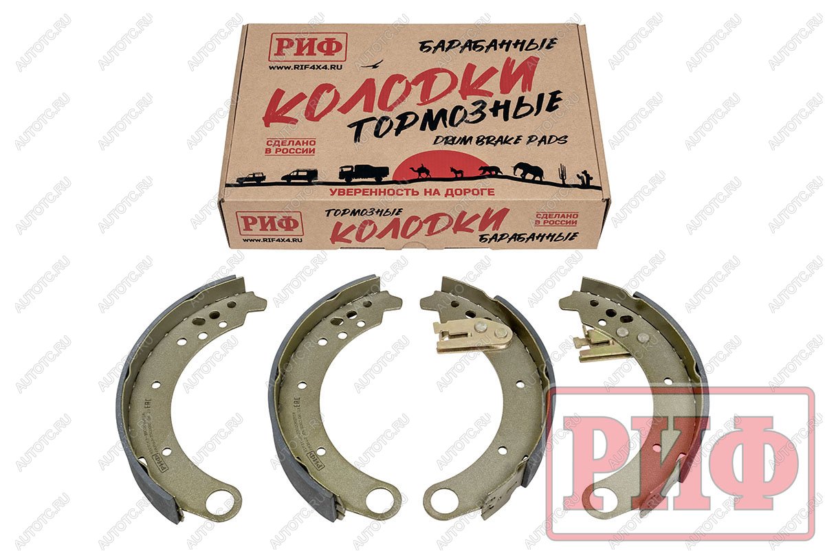 1 789 р. Колодки тормозные задние РИФ УАЗ Патриот 2014+ (3163-3502082)  rif3163-3502082rdp  с доставкой в г. Чебоксары