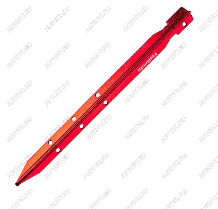 829 р. Колышек для палатки Naturehike алюминий, 25 см, комплект 4 шт, красный  nh15a009-i-4r  с доставкой в г. Чебоксары