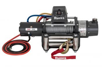 54 239 р. Лебёдка электрическая двухскоростная 12V Runva 10000 lbs 4500 кг  ewd10000s  с доставкой в г. Чебоксары. Увеличить фотографию 6