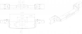 36 399 р. Площадка РИФ под лебёдку в штатный бампер TANK 300  rift30-30000  с доставкой в г. Чебоксары. Увеличить фотографию 13