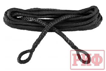 Удлинитель троса лебёдки РИФ 10 мм20 м черный (синтетический)  ropeext10-20bl