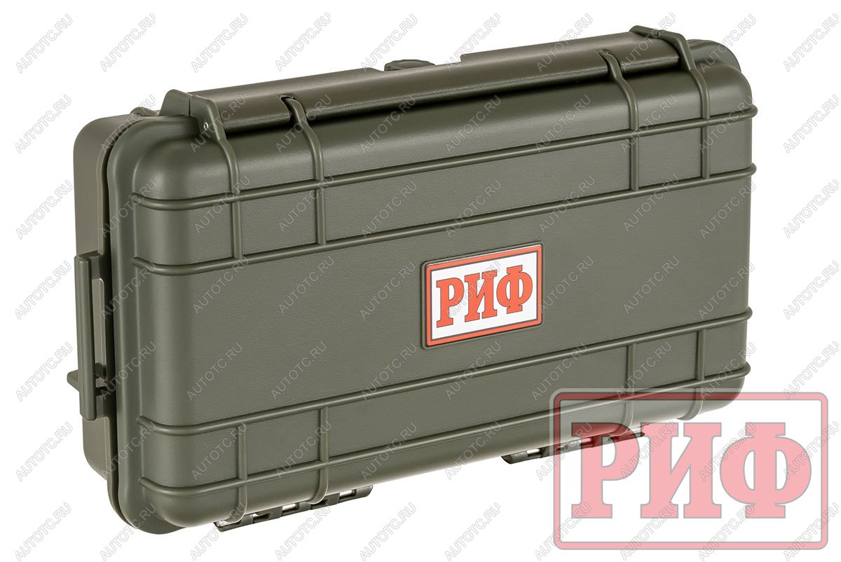 1 689 р. Кейс защитный ударопрочный РИФ 237x137х70 мм IP67, цвет Хаки  wr-06kh  с доставкой в г. Чебоксары