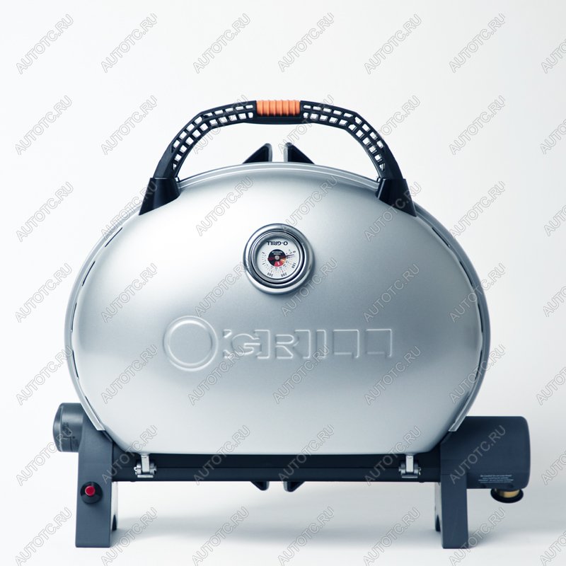 40 899 р. Гриль газовый O-GRILL 500MT bicolor черный-серебро, с термометром (в комплекте адаптер тип А)  500mt_silver  с доставкой в г. Чебоксары