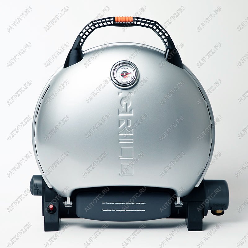 47 899 р. Гриль газовый O-GRILL 700T bicolor черный-серебристый (в комплекте адаптер тип А)  700t_silver  с доставкой в г. Чебоксары