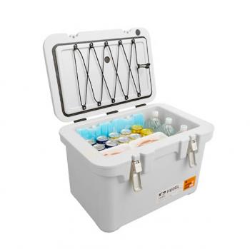 26 499 р. Термобокс IRIS HUGEL VACUUM COOLER BOX TC-40 Белый, 40 литров (55 часов)  vitc-40w  с доставкой в г. Чебоксары. Увеличить фотографию 6