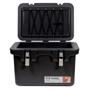 28 999 р. Термобокс IRIS HUGEL VACUUM COOLER BOX TC-40 Черный, 40 литров (55 часов)  vitc-40b  с доставкой в г. Чебоксары. Увеличить фотографию 3