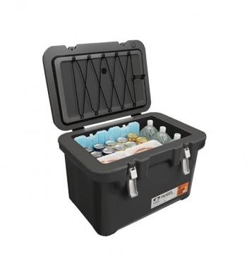28 999 р. Термобокс IRIS HUGEL VACUUM COOLER BOX TC-40 Черный, 40 литров (55 часов)  vitc-40b  с доставкой в г. Чебоксары. Увеличить фотографию 5