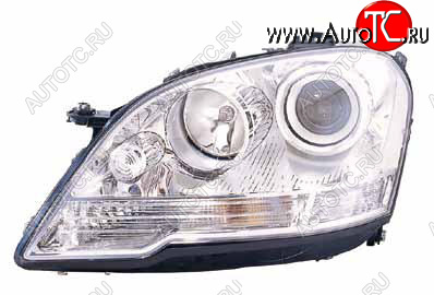 15 699 р. Левая фара (c электрокорректором) DEPO Mercedes-Benz ML class W164 рестайлинг (2008-2011) (линзован)  с доставкой в г. Чебоксары
