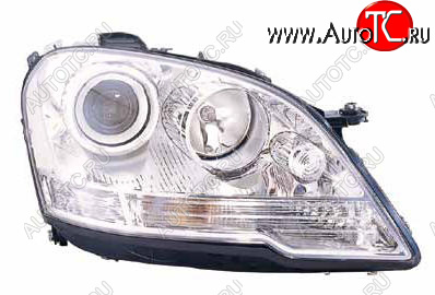 15 699 р. Правая фара (c электрокорректором, линзован) DEPO Mercedes-Benz ML class W164 рестайлинг (2008-2011)  с доставкой в г. Чебоксары