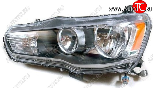 8 899 р. Левая фара (под корректор) DEPO Mitsubishi Lancer 10 CY седан дорестайлинг (2007-2010)  с доставкой в г. Чебоксары