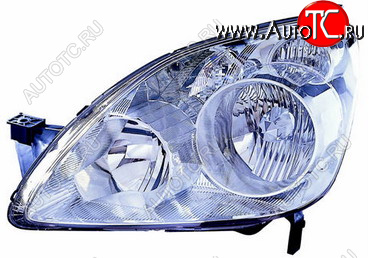 12 349 р. Фара в сборе левая DEPO Honda CR-V RD4,RD5,RD6,RD7,RD9  рестайлинг (2004-2006)  с доставкой в г. Чебоксары