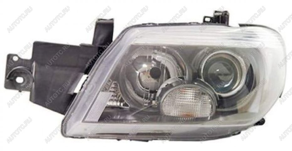 13 449 р. Левая фара (под корректор, линзован) BodyParts Mitsubishi Outlander CU (2003-2009)  с доставкой в г. Чебоксары