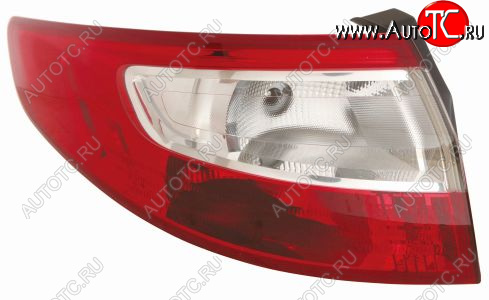 4 299 р. Левый фонарь DEPO Renault Fluence дорестайлинг (2010-2012)  с доставкой в г. Чебоксары
