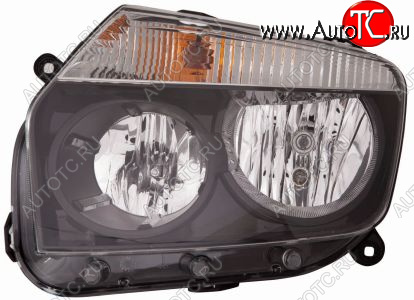 7 449 р. Левая фара (под корректор) BodyParts Renault Duster HS дорестайлинг (2010-2015)  с доставкой в г. Чебоксары