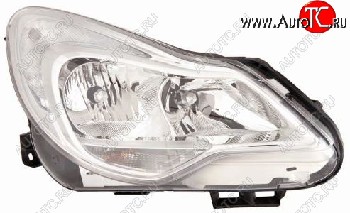 13 349 р. Правая фара (c электрокорректором) DEPO Opel Corsa D  2-ой рестайлинг, хэтчбэк 5 дв. (2011-2014)  с доставкой в г. Чебоксары