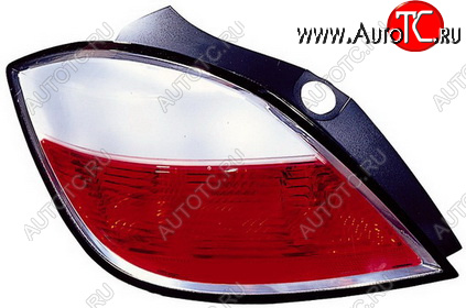 4 199 р. Левый фонарь DEPO Opel Astra H хэтчбек 5дв дорестайлинг (2004-2007)  с доставкой в г. Чебоксары