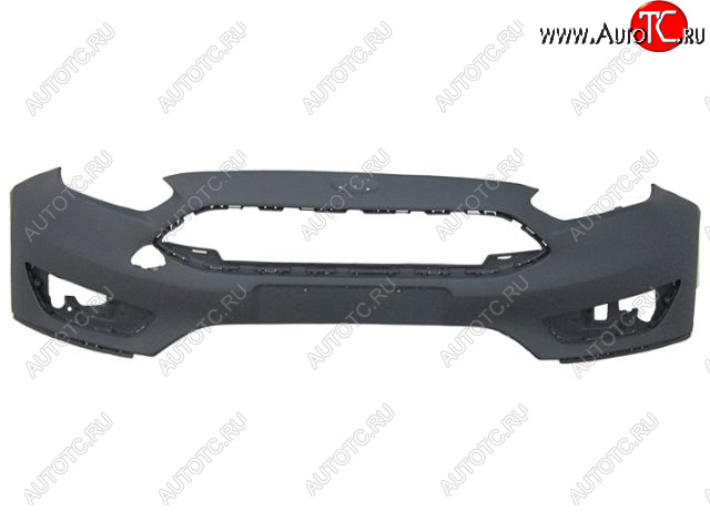 3 599 р. Передний бампер BODYPARTS Ford Focus 3 седан рестайлинг (2014-2019) (неокрашенный)  с доставкой в г. Чебоксары