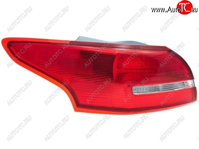 3 399 р. Левый фонарь DEPO Ford Focus 3 седан рестайлинг (2014-2019)  с доставкой в г. Чебоксары