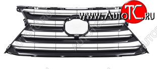 13 199 р. Решетка радиатора (пр-во Китай) BODYPARTS Lexus NX300h Z10 дорестайлинг (2014-2017) (хром)  с доставкой в г. Чебоксары