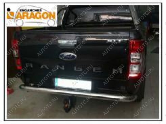 7 349 р. ТСУ для FORD Ranger с бамп. 2012-2019, Тип шара: Горизонтальный, условно-съемный (лебединая шея) (A)  Форд Ранджер Aragon e2015ca  с доставкой в г. Чебоксары