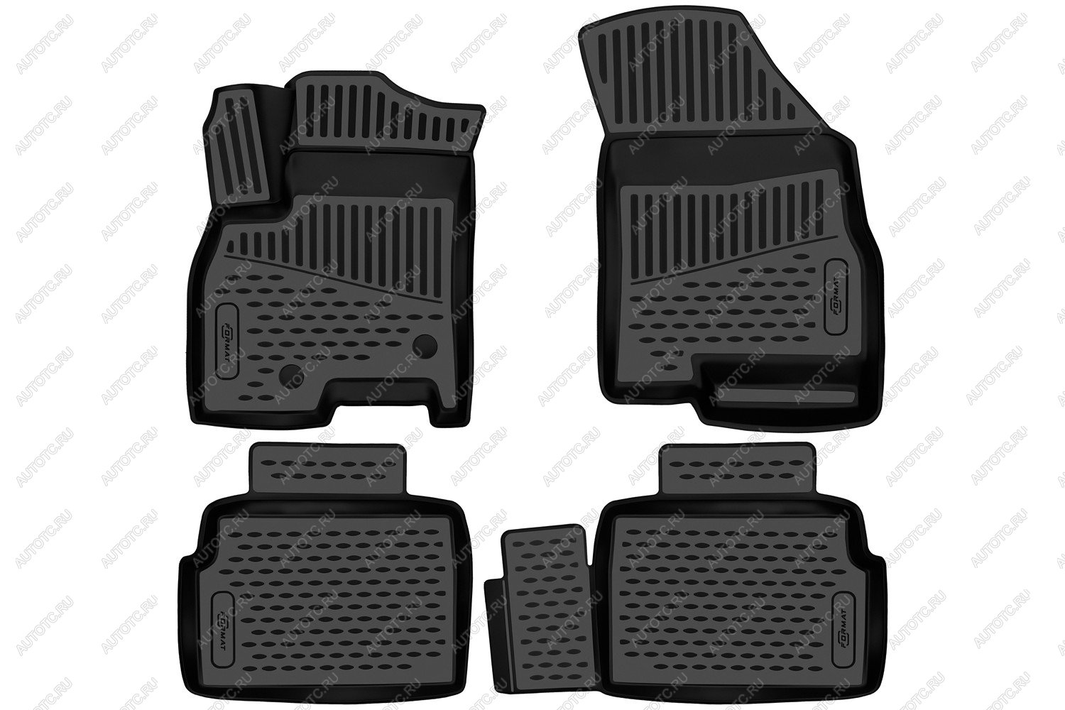 5 399 р. Коврики 3D в салон подходят для CHERY Tiggo 7 Pro (Elite, Luxury), 2020-, кросс, 4шт. (ПУ, повышенная износостойкость)  Черри Тигго 7 Про FORMAT format.3da0n009210k  с доставкой в г. Чебоксары