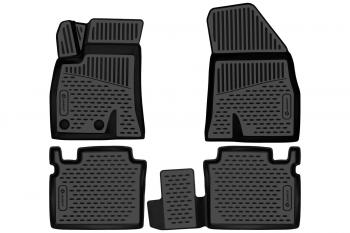 Коврики 3D в салон Element Chery Arrizo 8 (2022-2025) (черные)