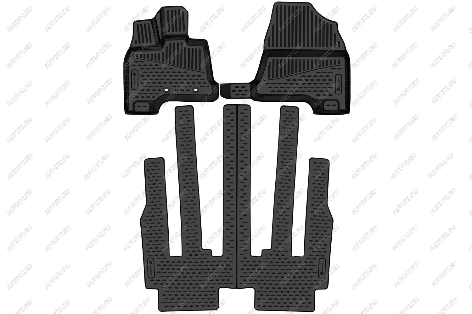 3 399 р. Коврики 3D в салон Element Honda Odyssey RC4,RC1,RC2 2-ой рестайлинг (2020-2023) (черные)  с доставкой в г. Чебоксары