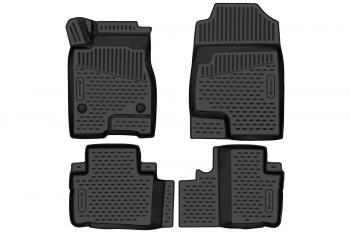 Коврики 3D в салон Element Haval M6 (2021-2025) (черные)