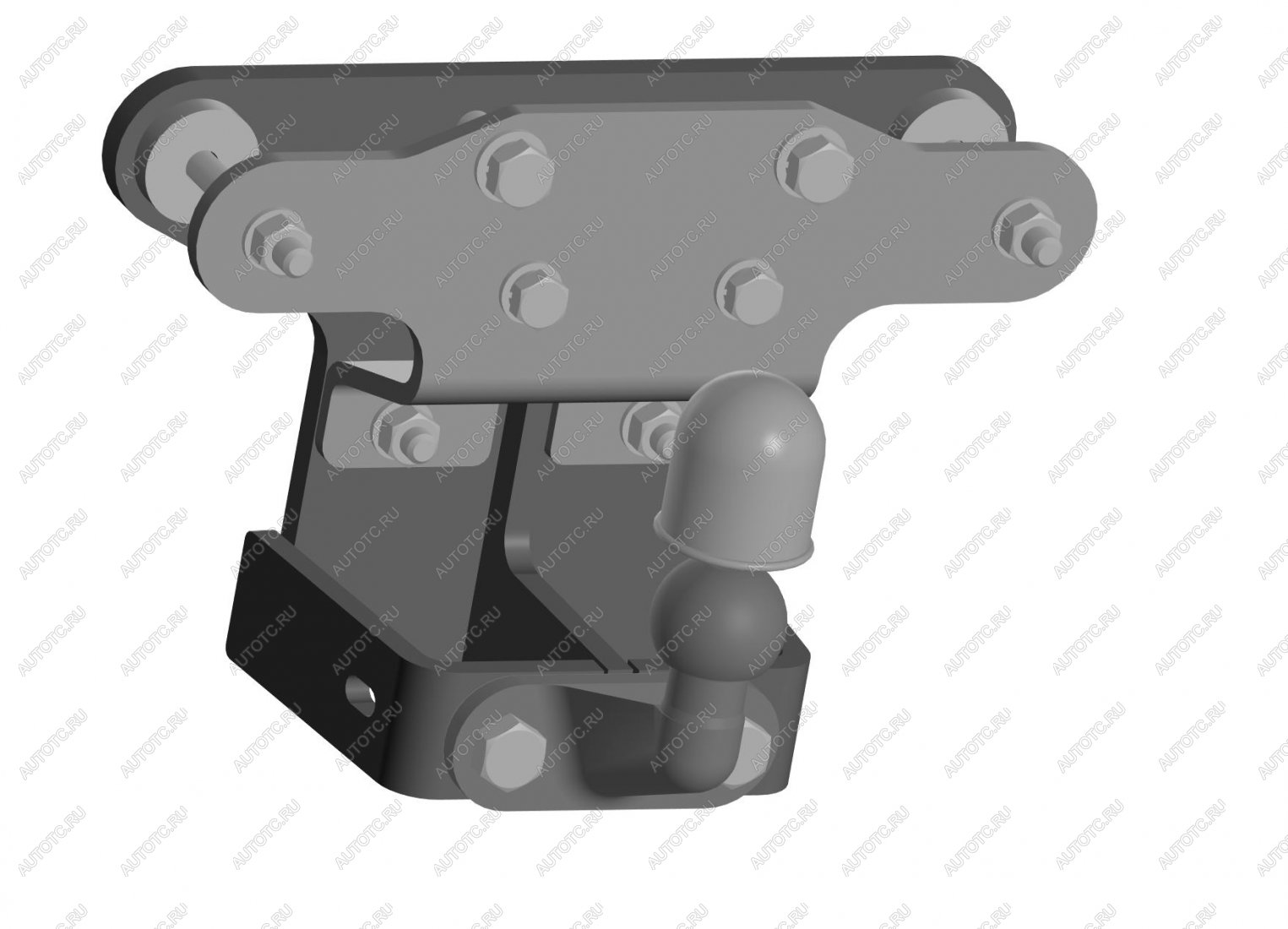 12 999 р. Фаркоп Bosal-Oris Tank 500 (2021-2025) (стальной с порошковым покрытием, шар F30/F20)  с доставкой в г. Чебоксары