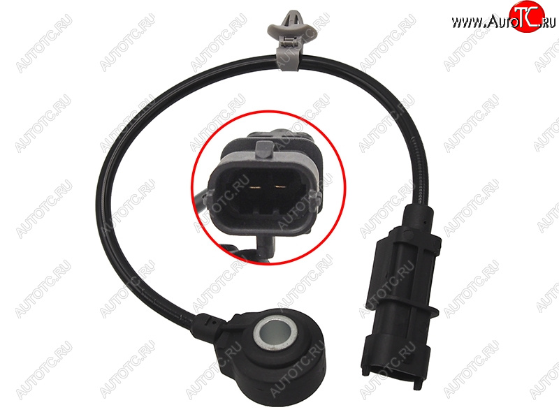 649 р. Датчик детонации HYUNDAI SOLARIS 11- 1,4 1,6ACCENT 11-CRETA 15-ELANTRA 06-KIA CEED 06-RIO 11- SAT ST-230-0001  с доставкой в г. Чебоксары