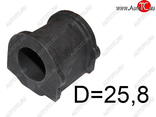 157 р. Втулка переднего стабилизатора D=25.8 SAT  Mitsubishi Colt ( Z20, Z30 хэтчбэк 3 дв.,  Z30) (2002-2012) дорестайлинг, хэтчбэк 5 дв. дорестайлинг, рестайлинг, хэтчбэк 5 дв. рестайлинг  с доставкой в г. Чебоксары