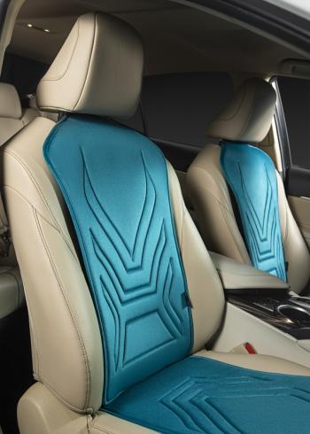 2 579 р. Накидка на сиденье (1 место Афины) ЛЮКС ст АЛЬБИОН Lord Autofashion Seat Tarraco KN2 (2018-2025) (бирюзовый, строчка темно-бирюзовая)  с доставкой в г. Чебоксары. Увеличить фотографию 3