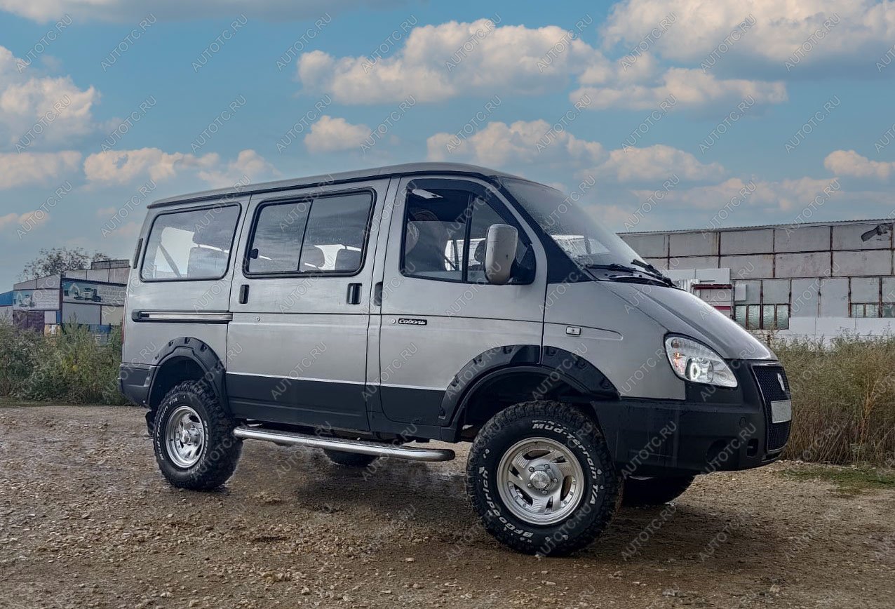 23 099 р. Расширители колёсных арок для ГАЗ Соболь, Баргузин  sbl  с доставкой в г. Чебоксары