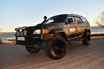 24 199 р. Расширители колёсных арок Mitsubishi Pajero Sport (70мм) под силовой бампер  mps  с доставкой в г. Чебоксары. Увеличить фотографию 5