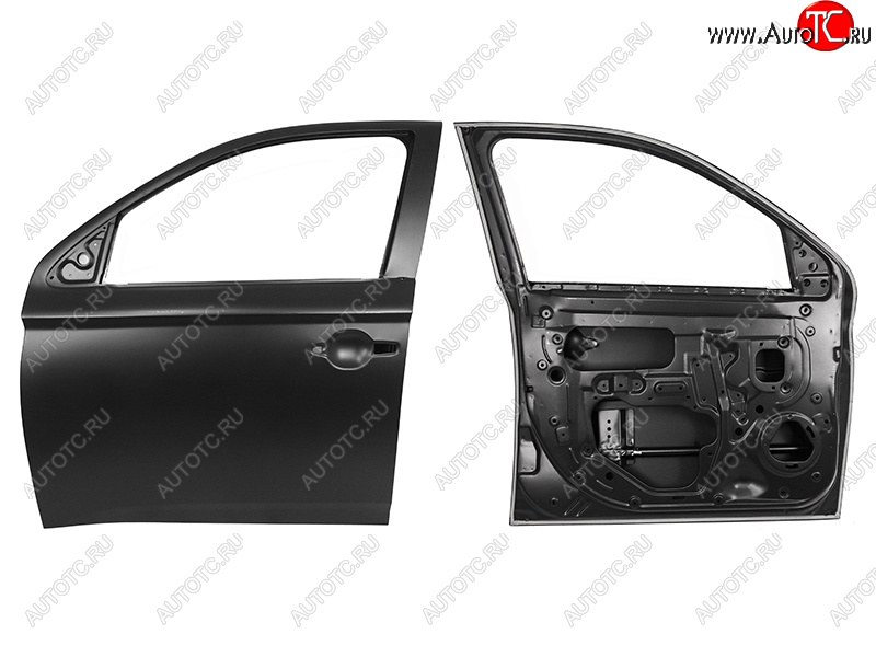 19 699 р. Дверь передняя LH SAT  Mitsubishi Outlander  GF (2012-2022) дорестайлинг, 1-ый рестайлинг, 2-ой рестайлинг, 3-ий рестайлинг (неокрашенная)  с доставкой в г. Чебоксары