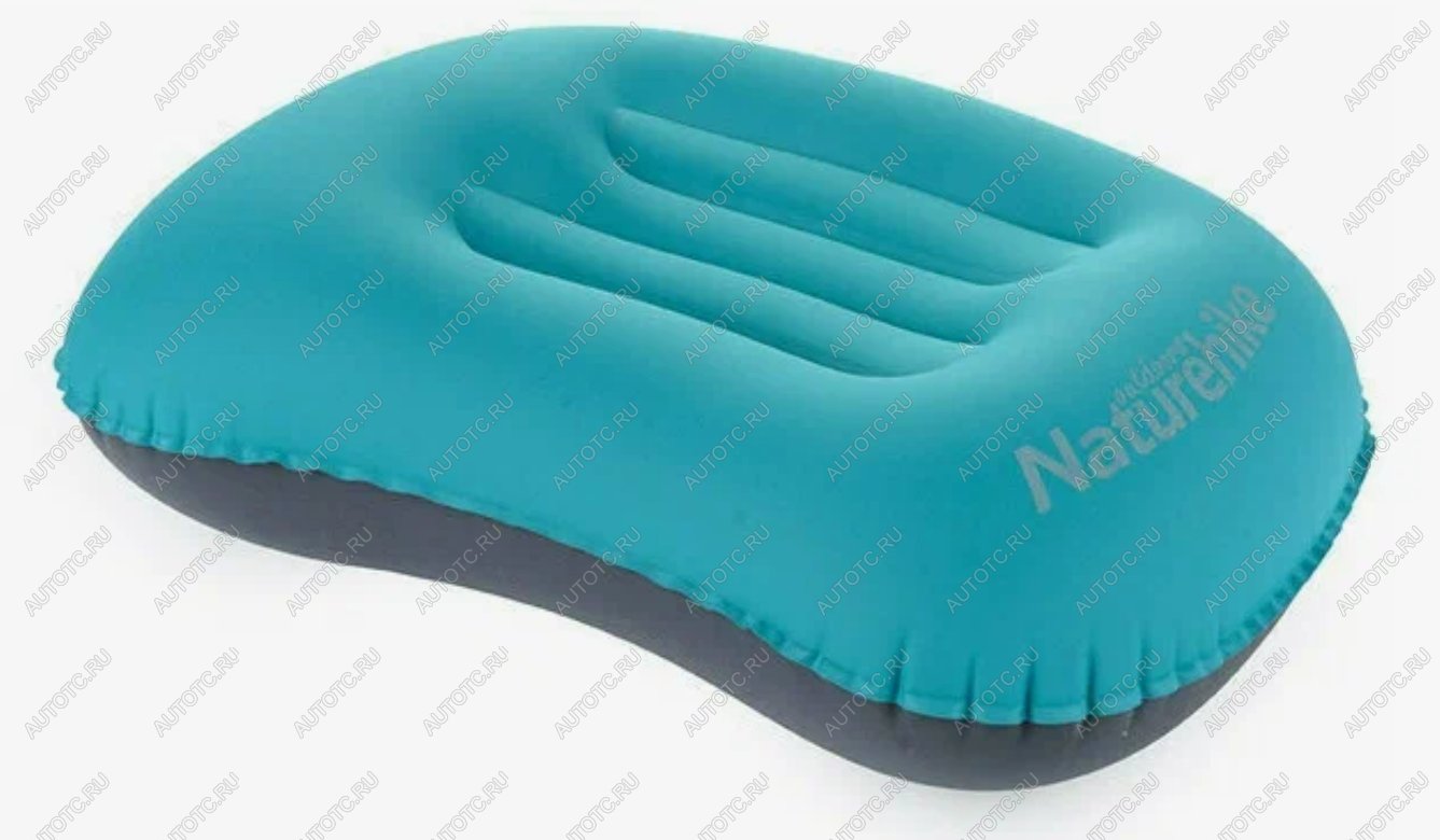 1 249 р. Подушка туристическая надувная Naturehike 42x32x11см, голубая  nh17t013-z-bl  с доставкой в г. Чебоксары