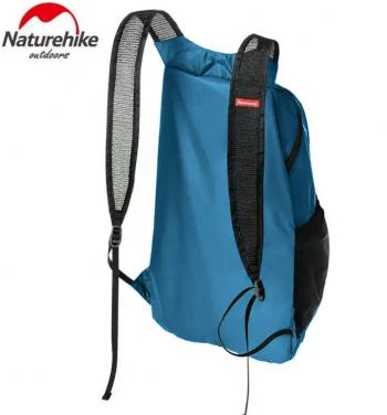 1 619 р. Рюкзак Naturehike 18L, голубой  nh17a012-b-bl  с доставкой в г. Чебоксары. Увеличить фотографию 4
